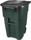 Rubbermaid BRUTE Rollout Container - 189 Ltr - Green - 1829411