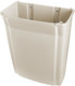 FG782200BEIG - Rubbermaid Profile Wall-Mounted Container with lid removed