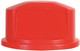Rubbermaid BRUTE Dome Lid - 166.5 Ltr - Red - FG264788RED
