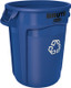 Rubbermaid Brute Container - 75.7 Ltr - Blue Recycling - FG262073BLUE