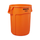 Rubbermaid Brute Container - 166.5 Ltr - Hi-Visibility Orange - 2119307