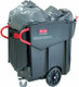 Rubbermaid Mega BRUTE Mobile Waste Collector - 450 Ltr - Black - FG9W7300BLA