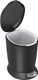 CW1319 - simplehuman Round Plastic Pedal Bin - 6 Ltr - Black - Lid Open