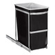 CW1124 - simplehuman Pull-Out Under Counter Bin - 30 Ltr - Angled Right