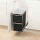 CW1124 - simplehuman Pull-Out Under Counter Bin - 30 Ltr - Fitted in Cabinet