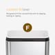 CW0165 - simplehuman Custom Fit Bin Liner - Code F -  Pack of 20 - In Bin