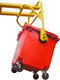 WBH4W - Fork Mounted Wheelie Bin Handler - 4-Wheeled Bins - Lifting Bin