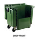 Drop Front Wheelie Bin - 770 Ltr - BNWB770DF