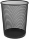 Osco Round Wire Mesh Bin - 18.3 Ltr - Black - WB35BLK