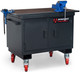 BH1270-VF - Armorgard Mobile Tuffbench with Chain and Engineers Vice - Secure items while working with the included vices