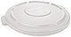 Rubbermaid Brute Lid - 75.7 Ltr - White - FG261960WHT