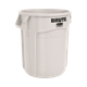 Rubbermaid Brute Container - 75.7 Ltr - White - FG262000WHT