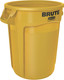 Rubbermaid Brute Container - 121.1 Ltr - Yellow - FG263200YEL