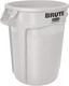 Rubbermaid BRUTE Container - 121.1 Ltr - White - FG263200WHT