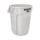 Rubbermaid BRUTE Container - 121.1 Ltr - White - FG263200WHT