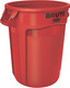 Rubbermaid Brute Container - 121.1 Ltr - Red - FG263200RED