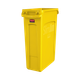 1956188 - Rubbermaid Slim Jim with Venting Channels - 87 Ltr - Yellow
