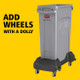 Add a Dolly to Make the Slim Jim Easy to Move