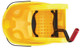 FG757788YEL - Rubbermaid WaveBrake Down Press Combo - 33 Ltr - Yellow - Overhead