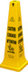 FG627600YEL - Rubbermaid Multilingual "Caution" Safety Cone - 91cm - Yellow
