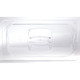 Rubbermaid Hard Cover 1/3 With Peg Hole - Clear - 2020952