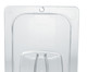 Rubbermaid Hard Cover with Peg Hole - GN 1/3 - Clear