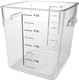 Rubbermaid Space Saving Container - 7.6 Ltr - Clear - FG630800CLR
