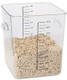 FG632200CLR - Rubbermaid Space Saving Container - 20.8 Ltr - Clear - Filled with Pulses