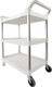 Rubbermaid FG342488OWHT Utility Cart - White