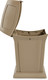 FG917188BEIG - Rubbermaid Ranger Container with Two Doors - 170.3 Ltr - Beige - Lid Open