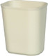 Rubbermaid Fire-Resistant Wastebasket - 13.2 Ltr - Beige - FG254100BEIG