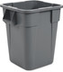 Rubbermaid Square BRUTE Container - 151.4 Ltr - Grey - FG353600GRAY