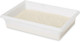 FG350800WHT - Rubbermaid ProSave Food Box - 32.2 Ltr - White - Filled with Rice