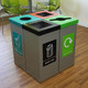 Wybone 60 Litre Box Cycle Cube Recycling Unit Coloured Bodies - BCC/60G