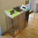 Wybone C-Bin Triple Recycling Unit Transparent Bodies - 180L - CBIN/T60