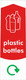 Slim Recycling Bin Sticker - Plastic Bottles - PC115PB