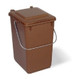 10 Litre Kitchen Waste Caddy Bin Brown - WB10BRN