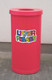 Plastic Furniture Company Popular with Litter Letters in Red for Indoor Use - 70 Litres - POPL - RED