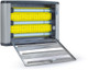 HL45IPX - Open swing-down panel shows full access to internal consumables, such as shatterproof UV bulbs