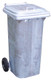 120 Litre Metal Wheelie Bin - WB120MET