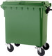 Green Wheelie Bin - 660 Litre - WB660GRN