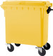 Yellow Wheelie Bin - 660 Litre - WB660YEL