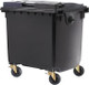 Black Wheelie Bin - 1100 Litre - WB1100BLA