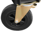 Black Wheelie Bin - 1100 Litre - Wheel