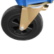 Blue Wheelie Bin - 1100 Litre - Wheel