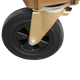 Brown Wheelie Bin - 1100 Litre - Wheel