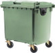 Green Wheelie Bin - 1100 Litre - WB1100GRN