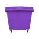 Purple Wheelie Bin - 1100 Litre - Front View