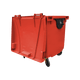 Red Wheelie Bin - 1100 Litre - Back View Lid Open