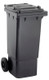 Black Wheelie Bin - 80 Litre - WB80BLA
